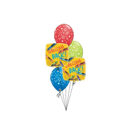 Back To School Classic Balloon Bouquet