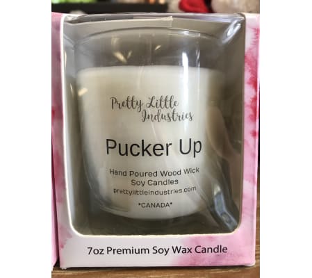 Hand Poured Wood Wick Soy Scented Candles