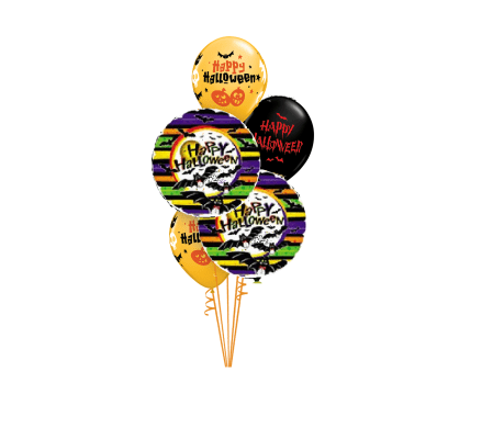 Halloween Bats Classic Balloon Bouquet