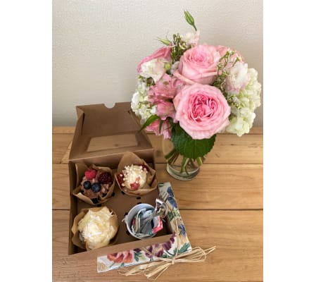 Garden Roses and Gourmet Cupcakes