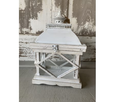 Small White Diamond Lantern
