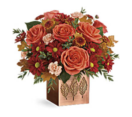 Teleflora Copper Petals Bouquet