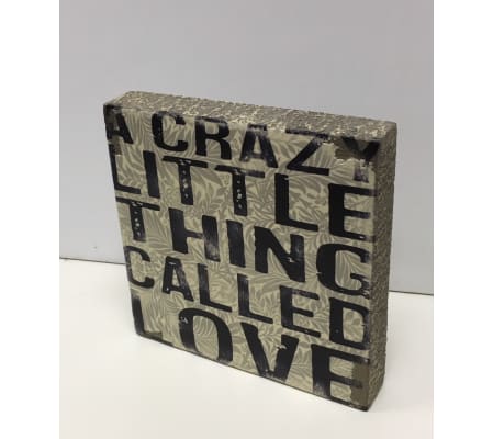 Crazy Love Block Art I