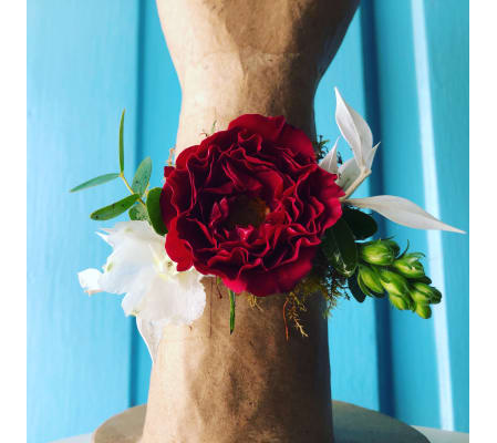 Royal Rose Corsage