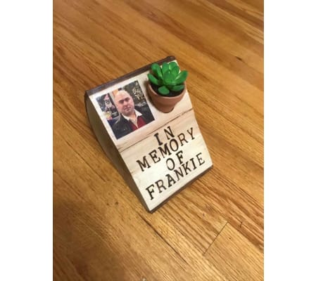 Custom Memorial Tea Candle Holder