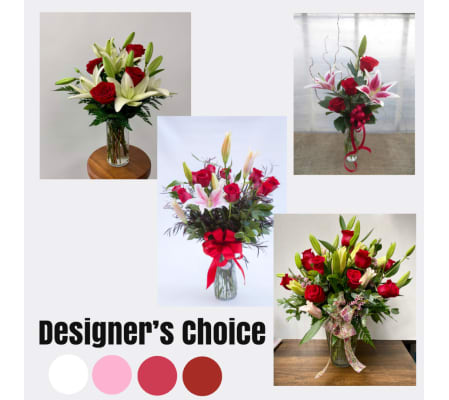 Designer’s Best-Roses & Lilies