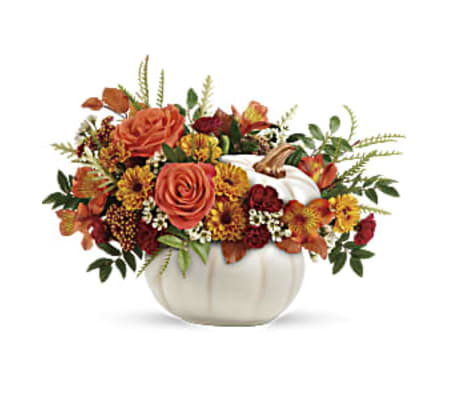 Enchanted White Harvest Pumpkin