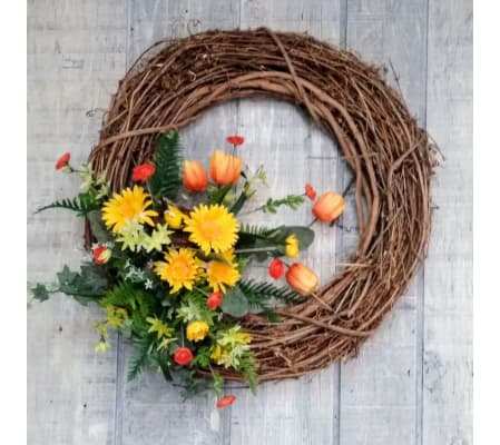 Beautiful Fall Wreath Silk