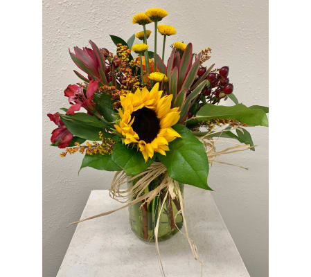 Fall Jardin Jar