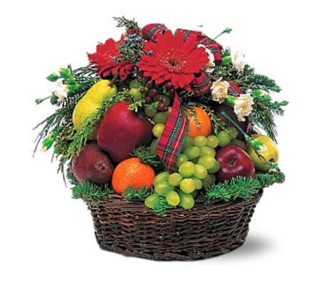 Fruit & Flowers Basket