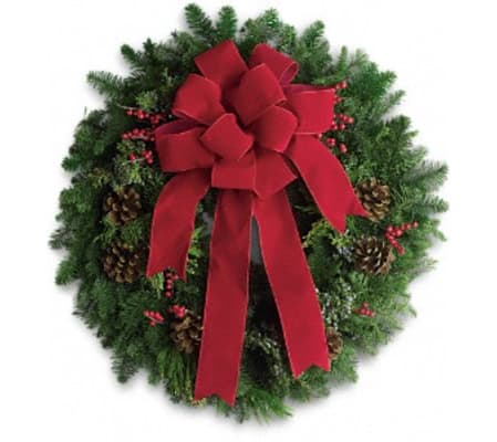 Classic Holiday Wreath BF