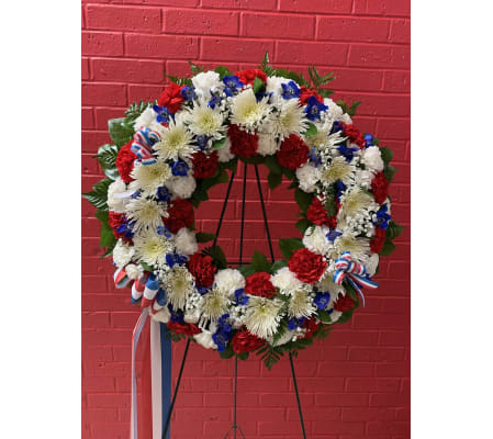 Old Glory Wreath