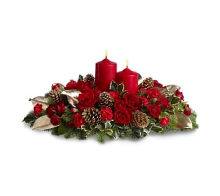 Lovely and Luminous Centerpiece