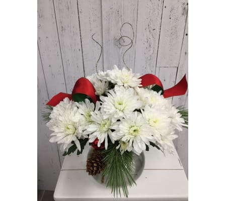 Throw a Snowball Bouquet