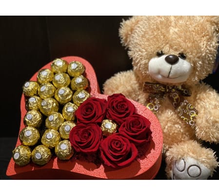 Chocolate lovers red box