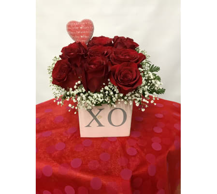 XO VALENTINES ROSES