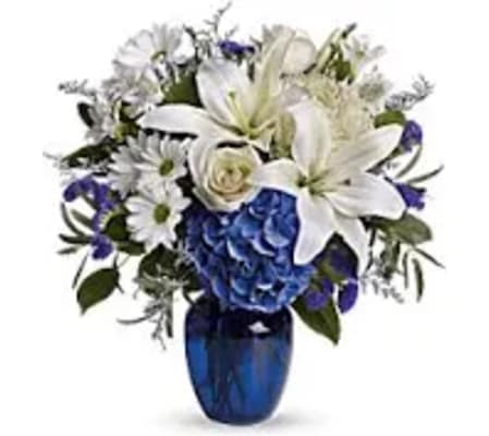 Blue & Beautiful Bouquet