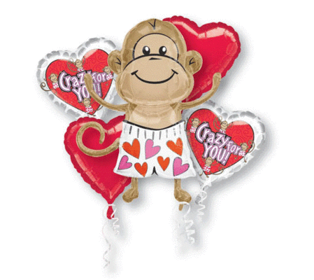 Crazy For You Balloon Bouquet