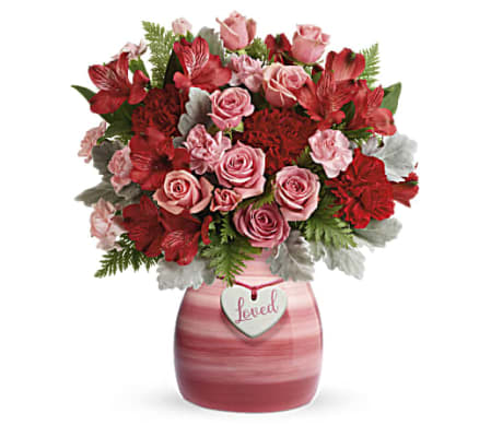 Playfully Pink  (by Teleflora) T21V300