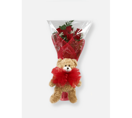 Teddy Bear Hug Bouquet