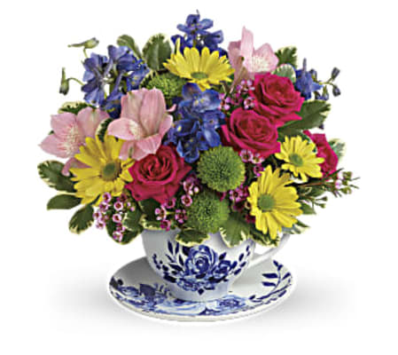 Dutch Garden In A Tea Cup