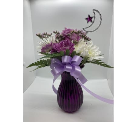 Daddy's Little Purple Princess Bouquet