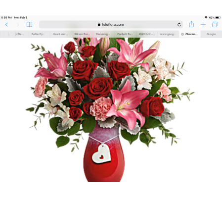 Tf Charmed In love bouquet