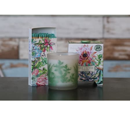 Candle and Matches-Succlent