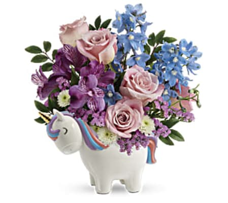 The Enchanting Pastels Unicorn Bouquet