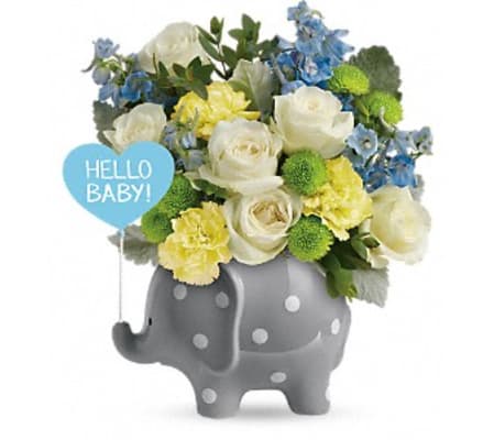 Hello Sweet Baby - Blue Elephant