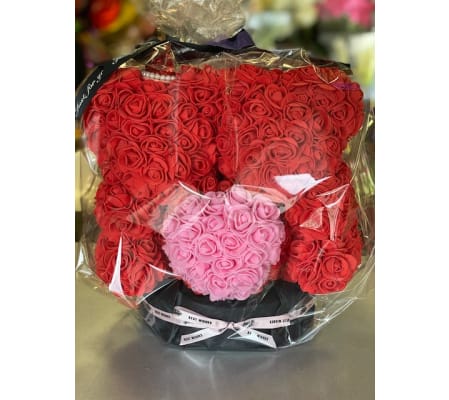 Special Foam Rose Teddy Bear