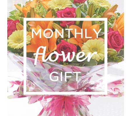 Monthly Flower Subscription - 12 months