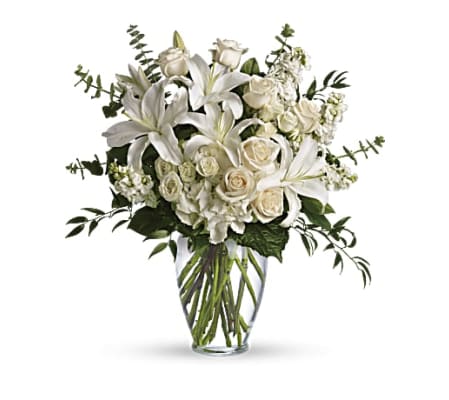 TF Dreams from the Heart Vase Arrangement