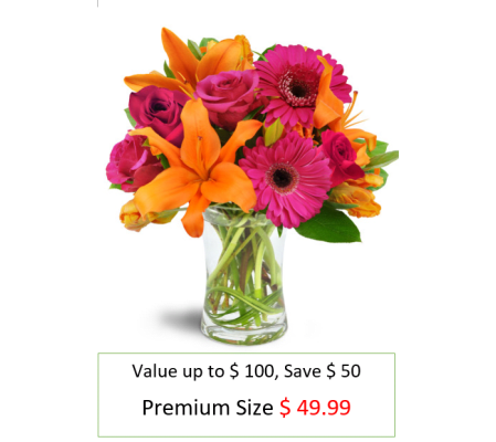 Vibrant Shine  Bouquet Premium Special Bouquet