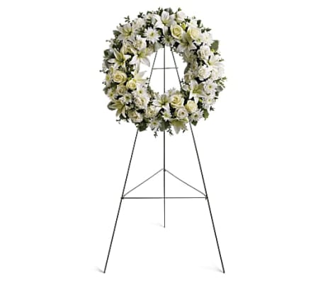 Serenity Wreath Standing
