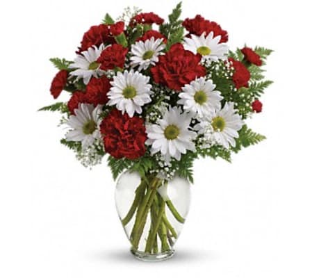Kindest Heart Bouquet Vase Arrangement