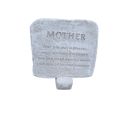 Mother- Concrete Stone with Pedestal