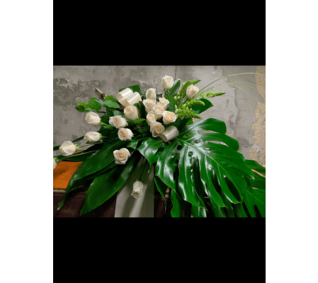 Star of Bethlehem Casket Spray