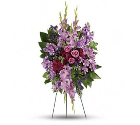 Lavender Reflections Standing Spray