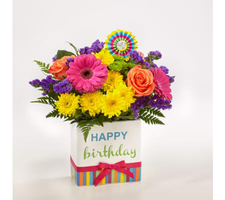 The Birthday Brights Bouquet