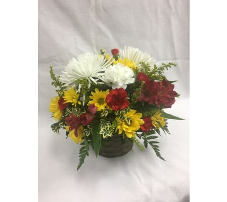 Breath of Fresh Air Basket Arrangement