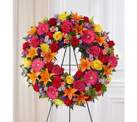 Brighter Days Wreath
