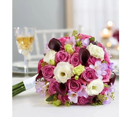 Simply Mixed Bridal Bouquet