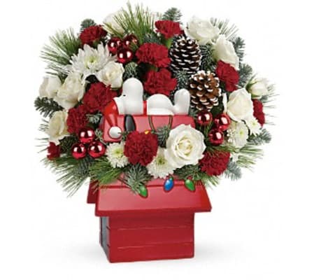 Snoopy's Cookie Jar Bouquet by Teleflora
