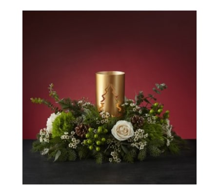 FTD® Evening Evergreen Centerpiece