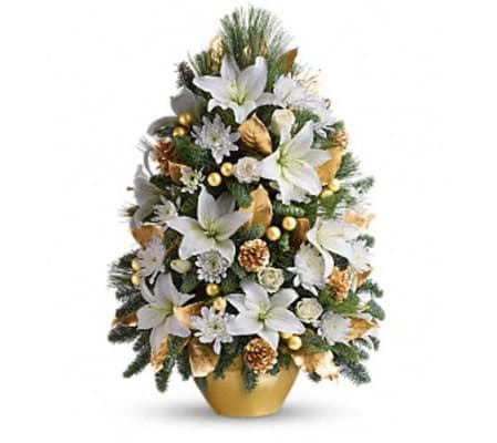 Elegant White Celebration Tree TF