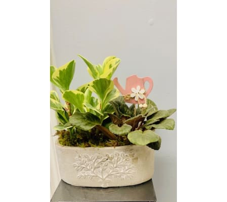 Tree of Life Stone Planter