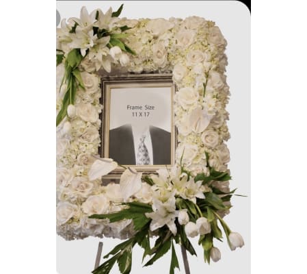 In Loving Memory Picture Frame (Memorial Service)