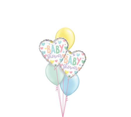 Baby Shower Love Classic Balloon Bouquet