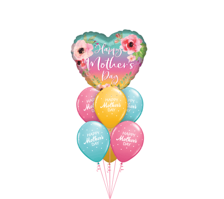 For a Wonderful Mom Awesome Balloon Bouquet